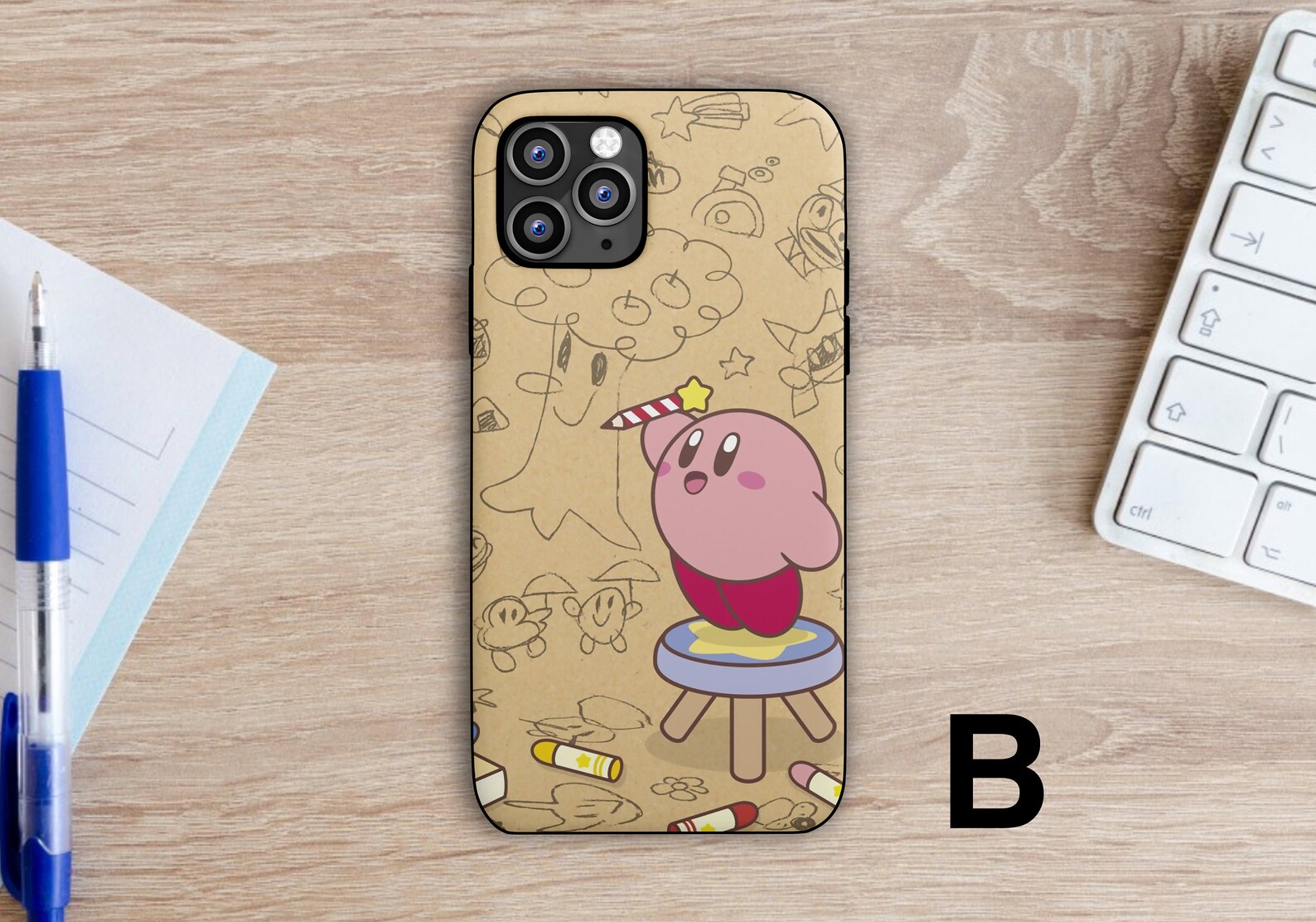 Kirby Case Glass Surface Case Matte Case Samsung S22 Google Etsy