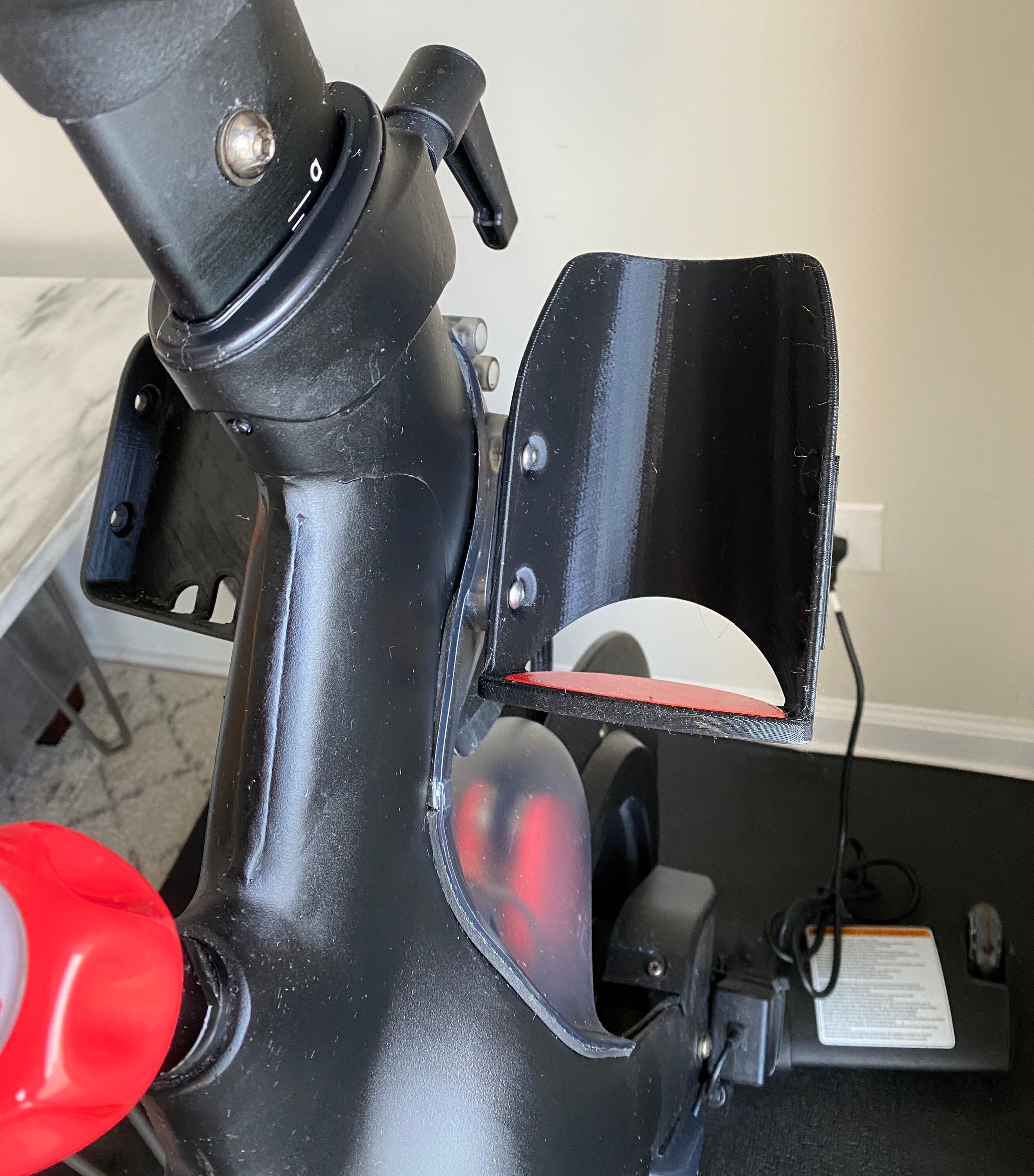 XL Water Bottle Holder (Nalgene, Hydroflask) for Exercise Bike