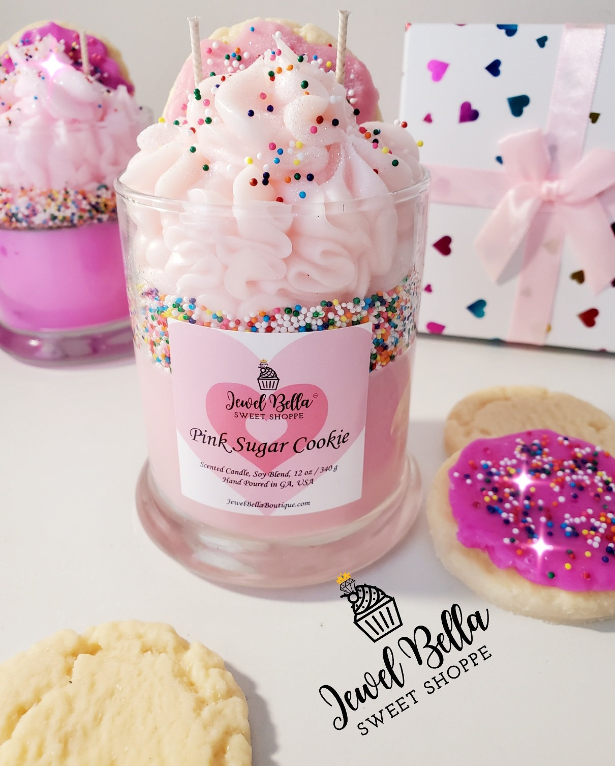BELLA シュシュ　cityshop Jingle Belles by Kim Gravel Life of the Party Sequin Shine