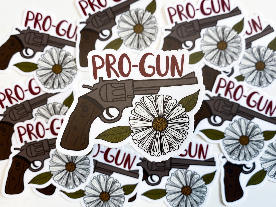 Pro Gun Waterproof Vinyl Sticker Decal - Etsy