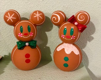 Gingerbread Mice -Set of 2