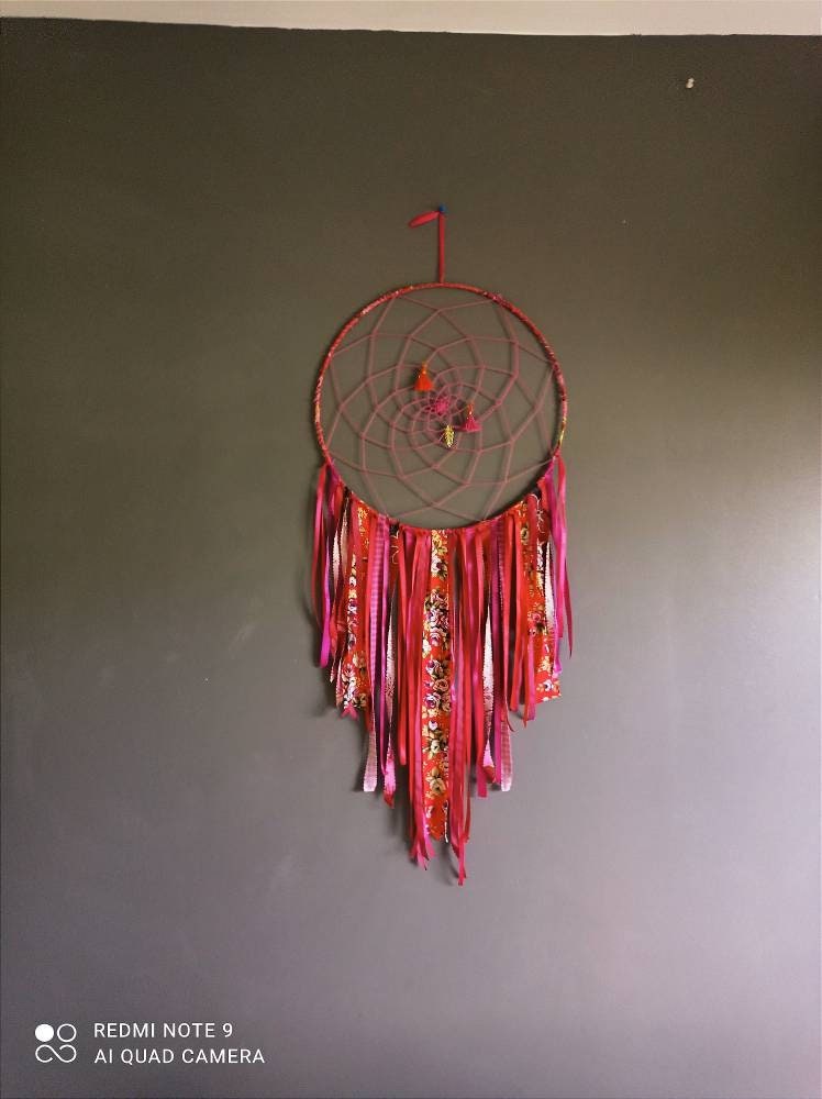 Grand cercle en bois de hêtre pour attrape rêve et décoration 30 cm x1 -  Perles & Co