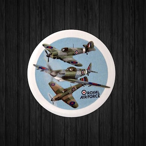 Emblema Spitfire da Força Aérea Real X50 50 mm