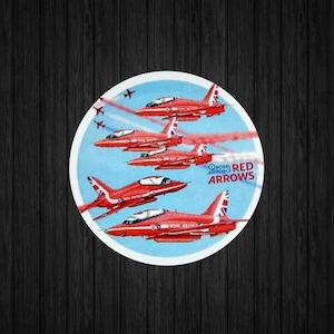 Royal Air Force Red Arrows X50 Distintivo de alfinete de 50 mm de tamanho