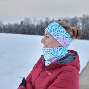 Winter Microfleece headband #11 - headwear, hairband, hair accessories, clothing women, headband, for sports, colours, hairbun,