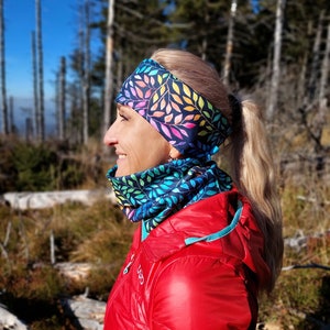 Winter Microfleece headband #3 - headwear, hairband, hair accessories, clothing women, headband, for sports, colours, hairbun,