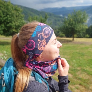 Sports scarf/bandana #4 -  Sport Accessories/Neck warmer/Headscarf/headwear/Neckwear/ biking scarf / running scarf / buff