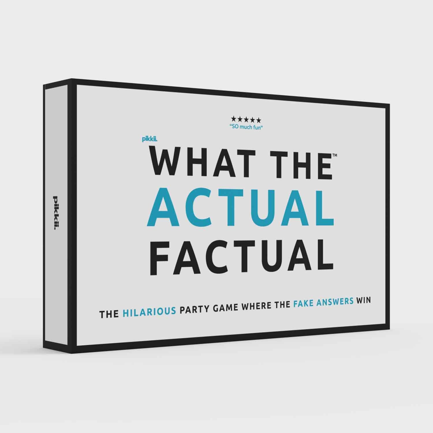 What the Actual Factual Game™ the Hilarious Party Game Fun - Etsy