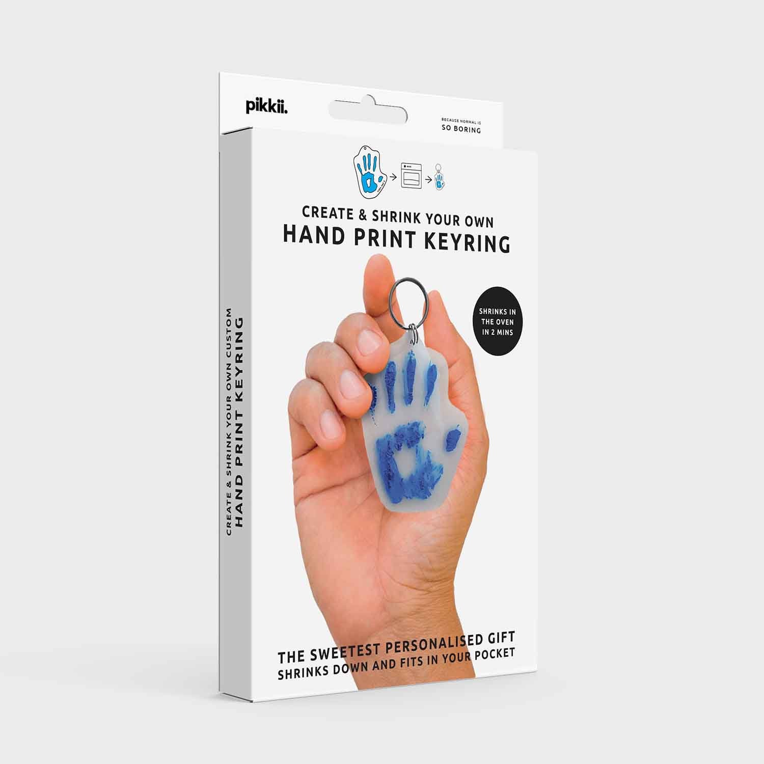 DIY Handprint Keychain – Craft Box Girls