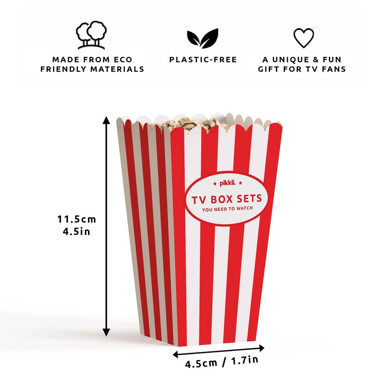 TV Box Set Popcorn Bucket List Top 100 TV Box Sets of All Time Gift for