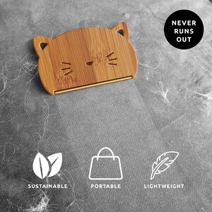 Sustainable, portable and lightweight Cat Hair Remover by Pikkii never runs out