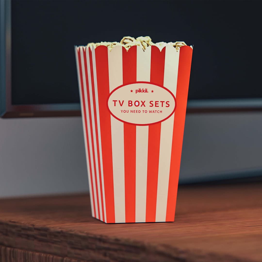 TV Box Set Popcorn Bucket List Top 100 TV Box Sets of All Time Gift for