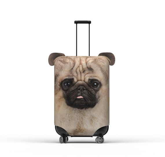 Pug Luggage Cover Pug Luggage Cover