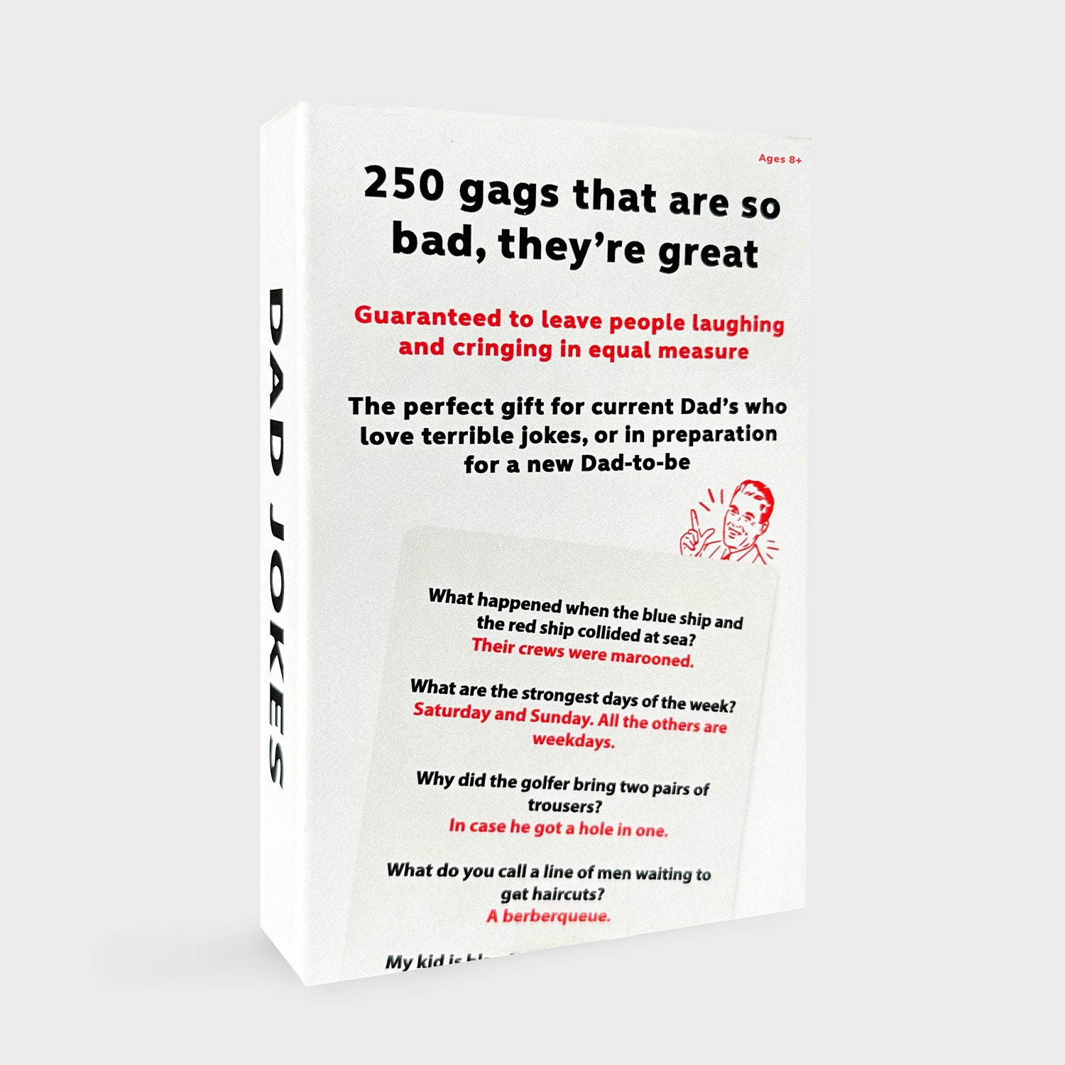 Dad Jokes 250 Hilarious Jokes Gift for Him, Gifts for Dad Cringe Dad