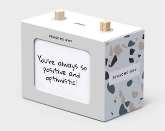 Reasons Why Scroll Box | Personalised Gift for Him and Her | Write 101 Reasons | Special Anniversary, Birthday, Valentine's Day Gift Box