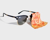 Pizza Lens Cleaning Cloth | Glasses Cloth for Pizza Lovers | Ultra-Soft Microfiber Cloth for Screens, Specs and Lenses