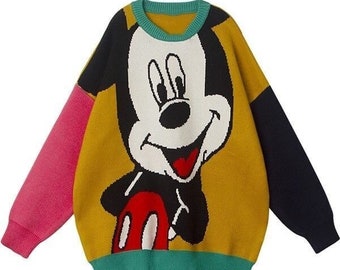 Mickey Mouse Sweater - Etsy Singapore