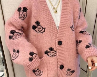 cardigan mickey mouse