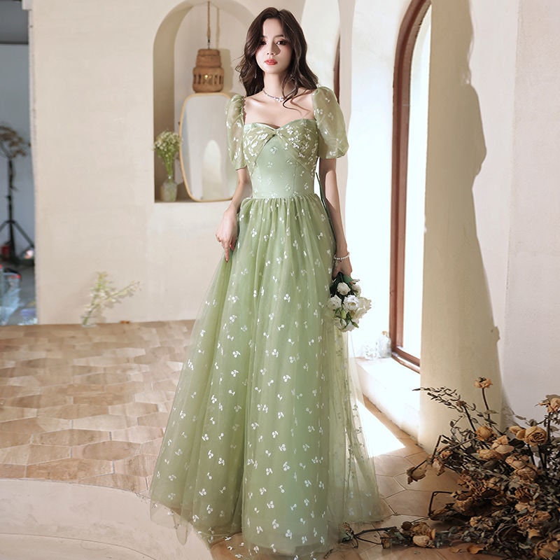 green gown