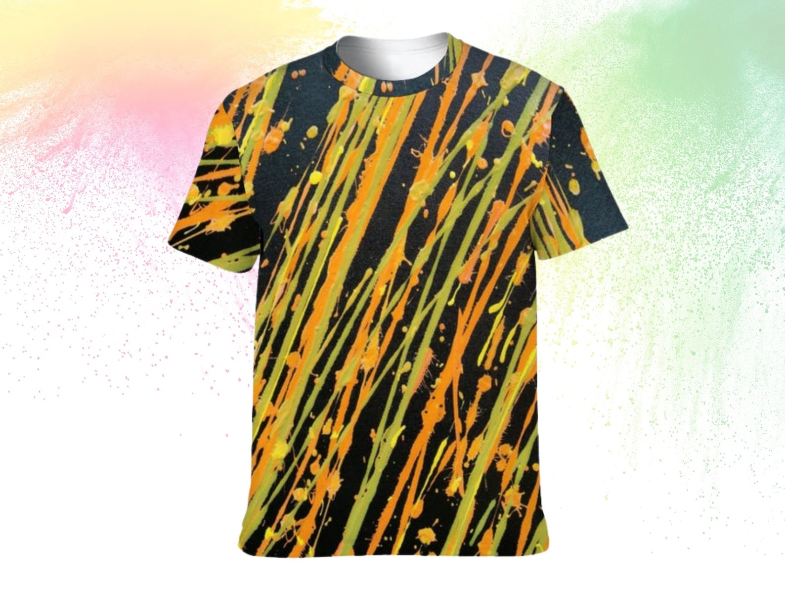 Jackson Pollock Pollock art shirt Abstract art tshirt Etsy