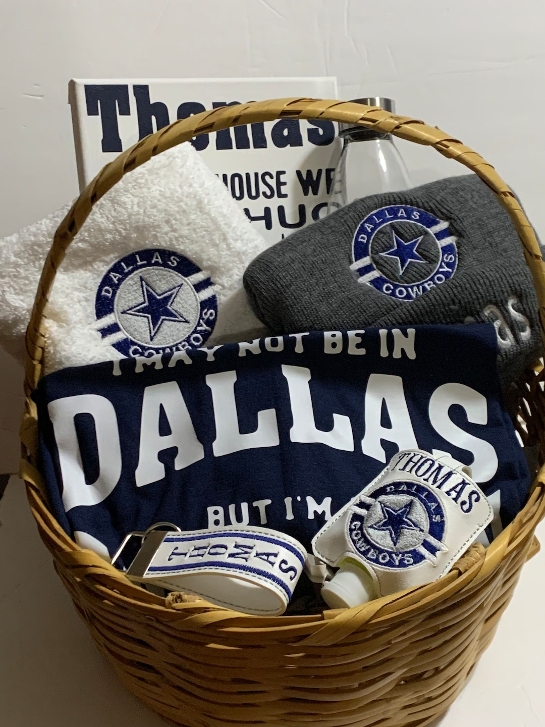 Sports Team Gift Basket Etsy