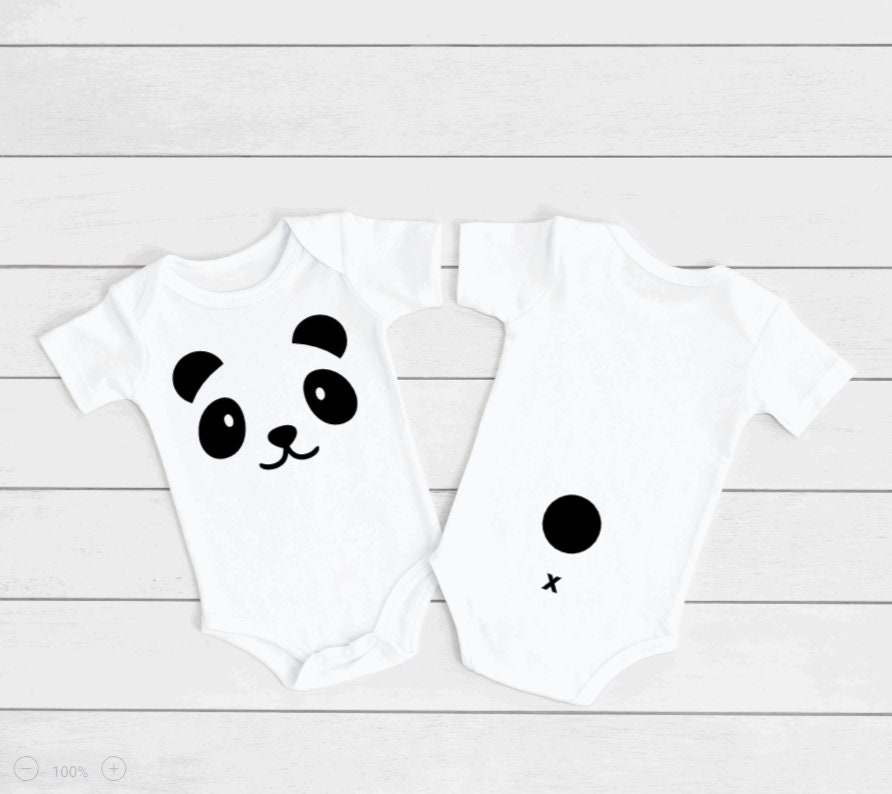 Melodieus Inademen Zonnebrand Panda Baby Clothes - Etsy