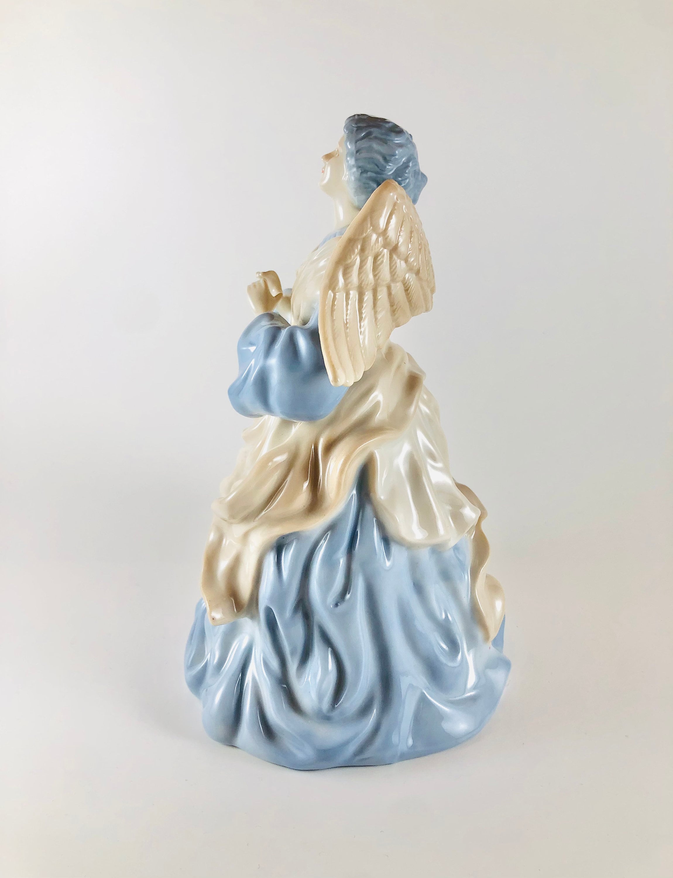 Vintage Music Box Angel Porcelain Ceramic Christmas Angel Etsy