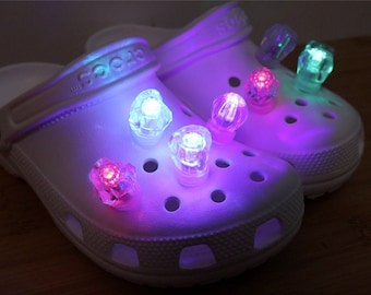 led croc charms