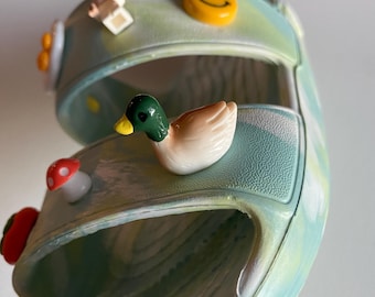 3D Ugly Duck-schoenbedel | Enkele bedel