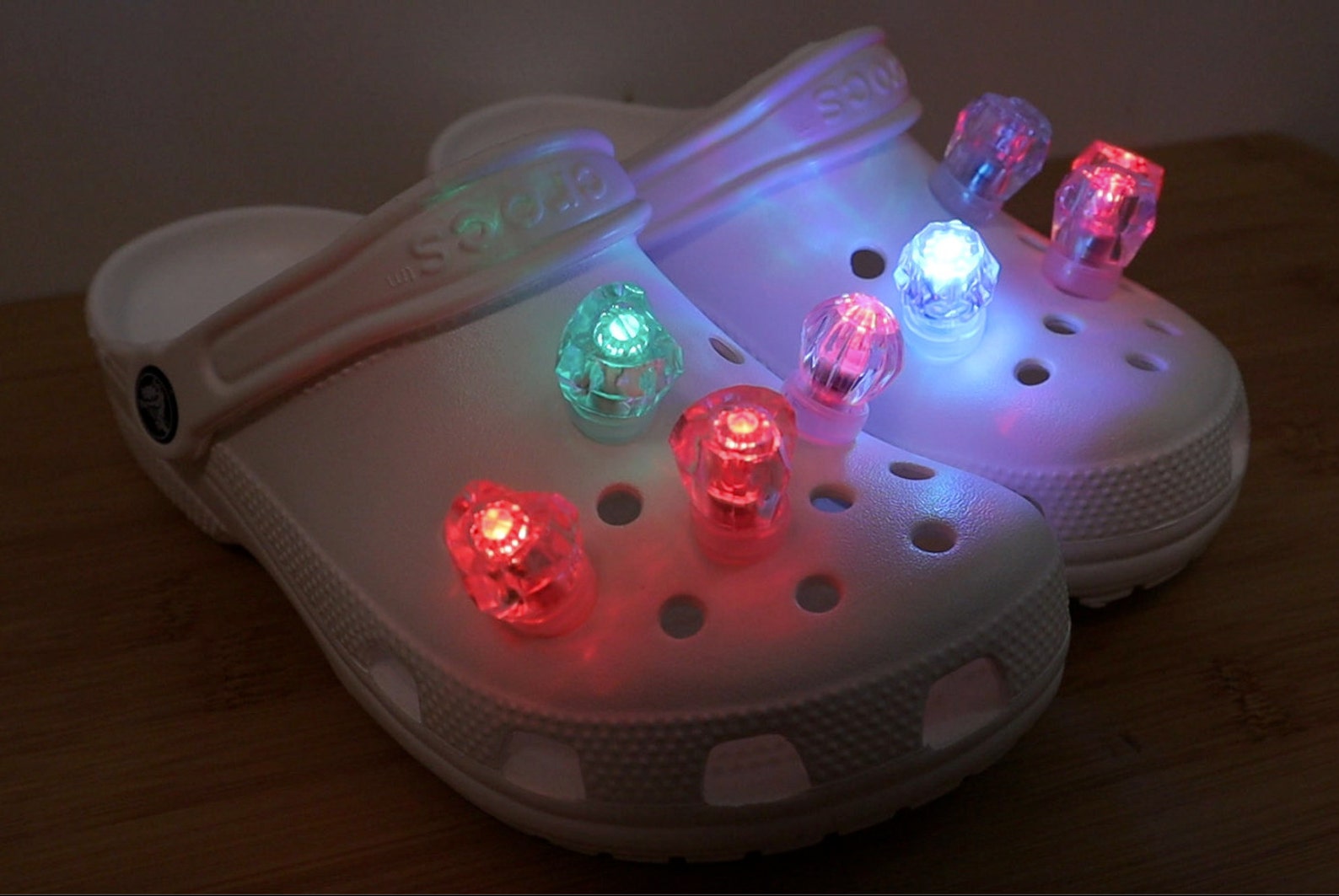 LED Light Up Croc Charm | Etsy
