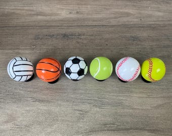 Sports Ball Shoe Charm | Basketball, Volleyball, Soccer Ball,  Baseball  | One Charm