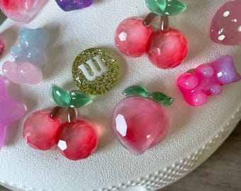 Fruity Shoe Charms | Set of 2 Charms