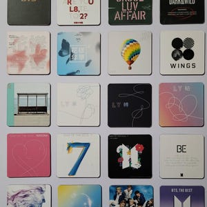 Bts Album Cover Stickers - Etsy