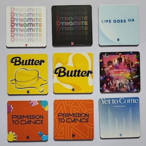 BTS Singles 2x2 Magnet