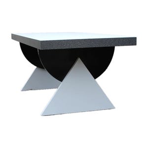 Vintage Post Modern Dining Table - Memphis Group - 80s Mid Century Style