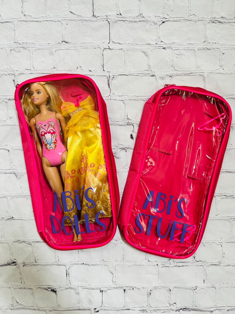 Barbie Doll Case Doll Travel Case Barbie Gifts Travel - Etsy
