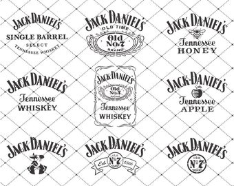 Jack daniels metal stencil