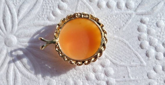 Vintage 14kt Cameo Pendant - image 4