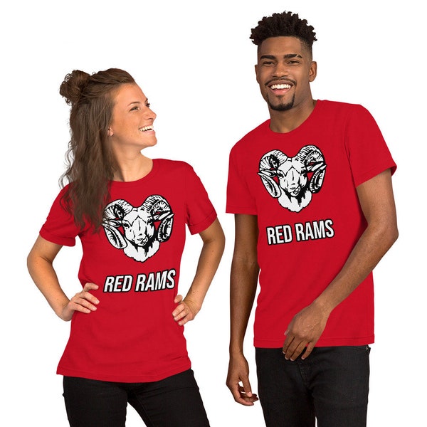 JD Red Rams Unisex t-shirt