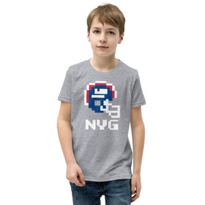 GIants Retro Tecmo Bowl Youth T-Shirt