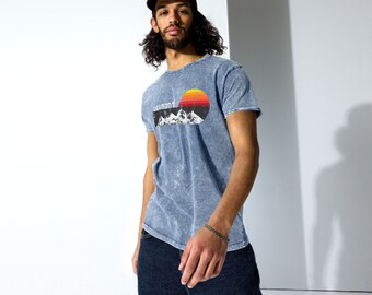 Retro Vermont Denim T-Shirt