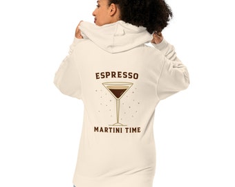 Espresso Martini Time Long Hoodie
