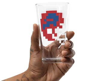Bills Retro Tecmo Bowl Pint Glass