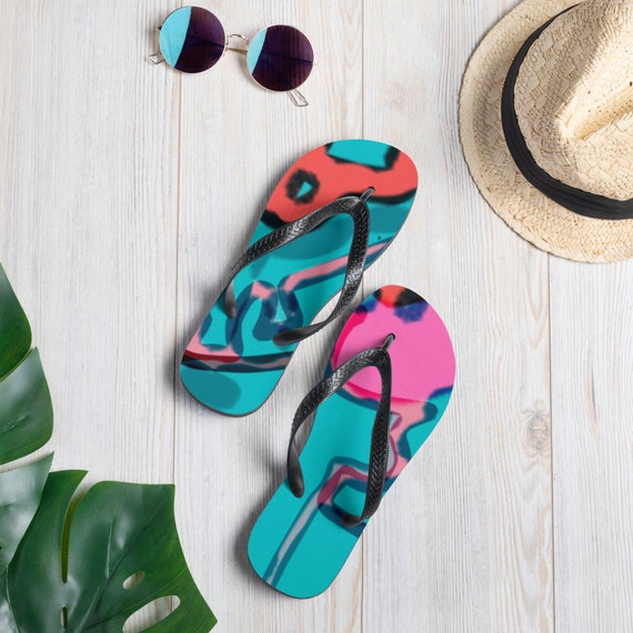 Fun Flip flops Free Shipping Etsy Canada
