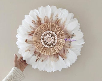 Jujuhat BLUSH boho wall decoration - juju hat - bedroom - wall - home - artisanal - handmade living room - headboard - reiki