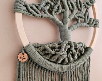 Guaju Tree of Life - macrame - bedroom decor - spa - zen - chakra - living room - energy - dreamcatcher - home - yoga - om