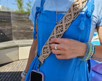 Camera strap - Phone strap - case - bag - phone case strap - lanyard - phone strap - macrame