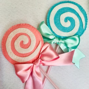PDF Lolipop Adorno de fieltro, obsequios de fiesta, obsequios de fiesta de fieltro, decoración de San Valentín, Navidad, juguetes de fieltro, juguetes de comida simulada, comida de fieltro