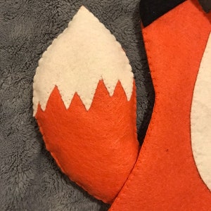 PDF Puppet Pattern, Fox Puppet Pattern, DIY Kids Puppet, Montessori Toy ...