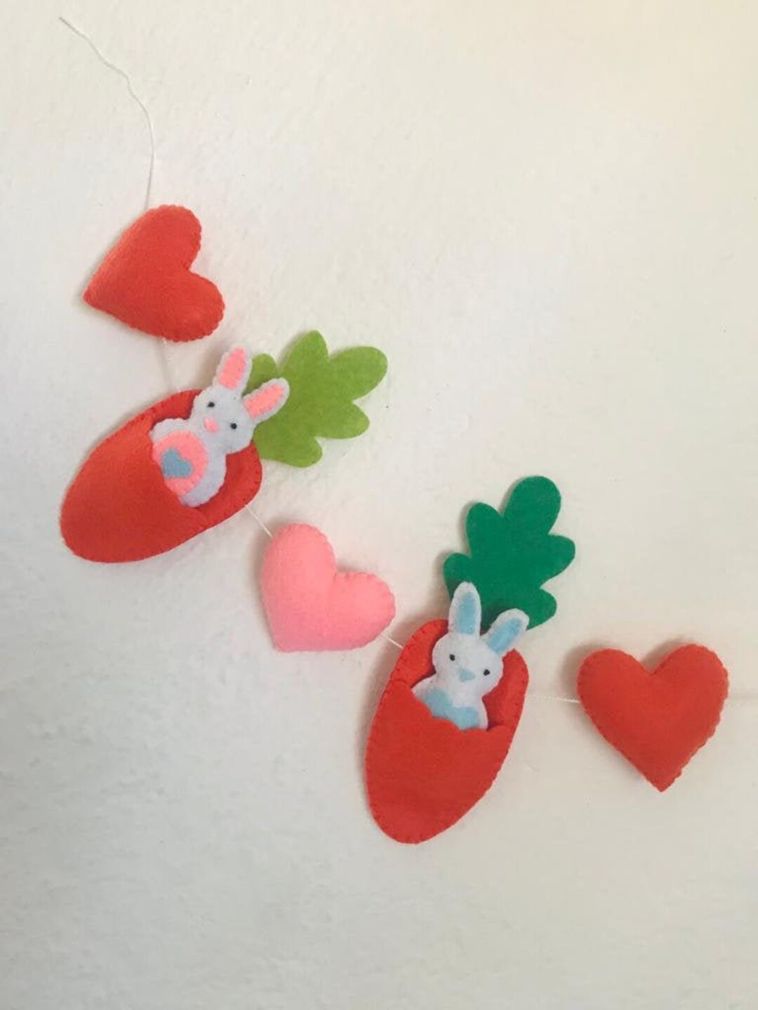PDF Pattern Easter Bunny Garland - Etsy